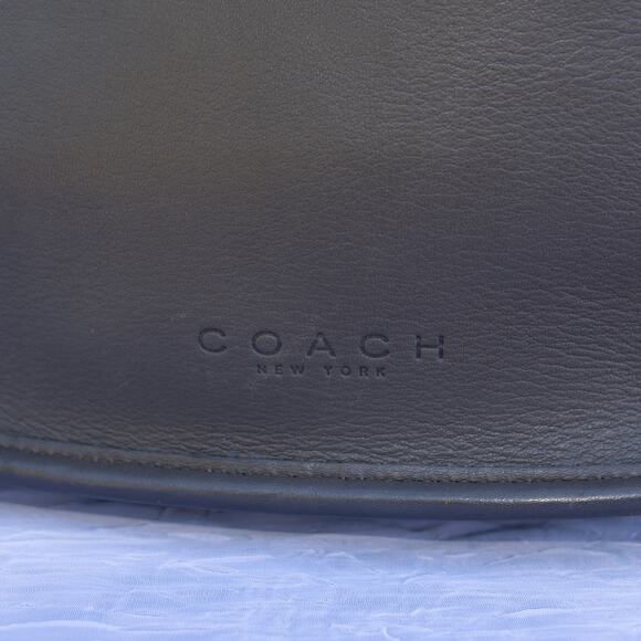 Vintage Handbag COACH Purse 9099 1998 Y2K Tribeca Gray Leather Bucket Bag - Picture 7 of 7